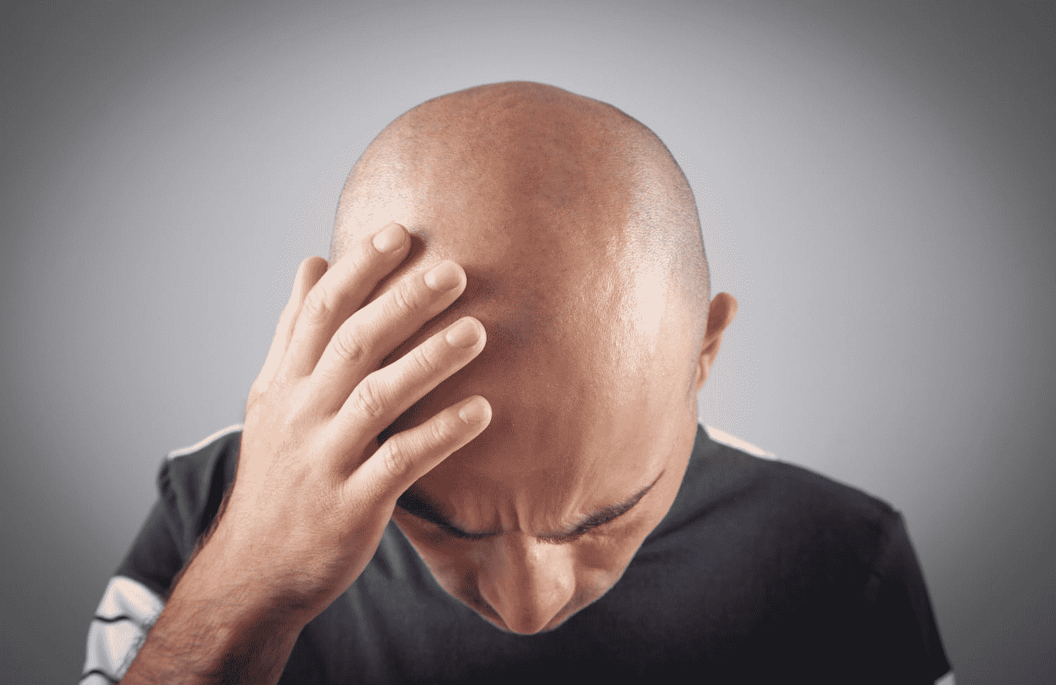 Hair loss from stress